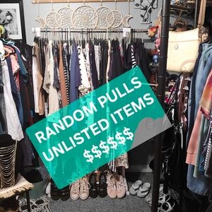 RANDOM PULLS, UNLISTED ITEMS, What is on Screen 001-100